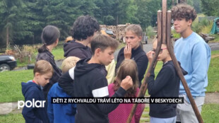 Děti z Rychvaldu tráví léto na táboře v Beskydech, program je především sportovní