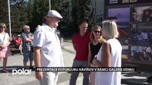 Prezentace Fotoklubu Havířov v rámci projektu Galerie venku