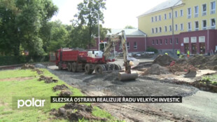 Slezská Ostrava revitalizuje veřejná prostranství a opravuje školy, domy i další budovy