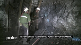 Místo ukončení těžby horníci v Dole ČSM kvůli energetické krizi pokračují v dobývání zásob uhlí
