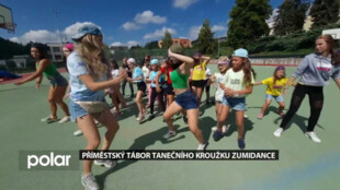 Taneční kroužek Zumidance pořádal v Těrlicku letní příměstský tábor