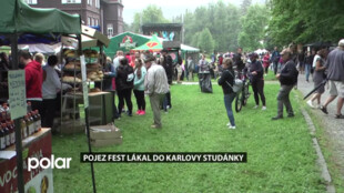 Gastrofestival Pojez přilákal do lázeňské Karlovy Studánky davy lidí na kulinářské speciality