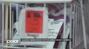 Ve Slezské nemocnici chybí krev. Zásoby jsou třetinové