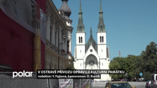 V Ostravě-Přívozu po letech opravují bytový dům U Tiskárny 2. Jde o kulturní památku