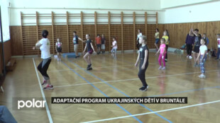 Děti z Ukrajiny absolvují v Bruntále adaptační pobyt ve fitness klubu Evy Mistrové