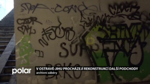 V Ostravě-Jihu po letech opravují podchody Dřevoprodej a Tylova. Budou bezbariérové a bezpečnější