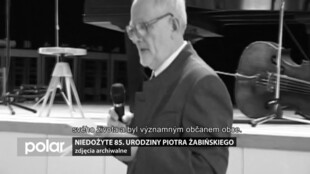 Niedożyte 85. urodziny Piotra Żabińskiego