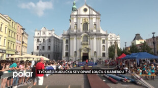 Tyčkař Jan Kudlička se v Opavě loučil s kariérou