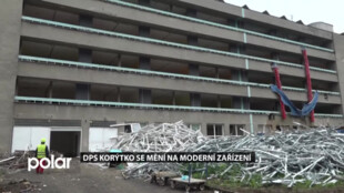 DPS Korýtko v Zábřehu se mění na moderní zařízení. Prochází celkovou rekonstrukcí