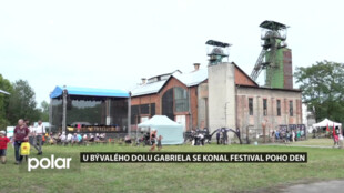 U bývalého dolu Gabriela se konal festival POHO den 2022