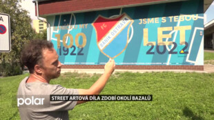 Mural historie Ostravy na Bazalech je hotov. Nedaleko vzniklo konkurenční dílo o Baníku Ostrava