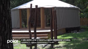 Nová přírodní učebna v Bělském lese je téměř hotová. Fungovat bude celoročně