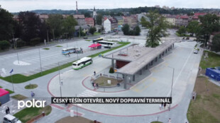 Český Těšín otevřel nový dopravní terminál