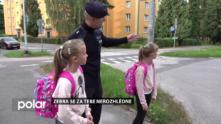 Od začátku školního roku probíhá akce Zebra se za tebe nerozhlédne