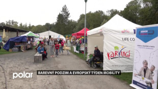 V Karviné proběhly dvě akce současně, Barevný podzim a Evropský týden mobility