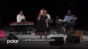 Na 15. ročníku Karvinského talentu zazpívali talentovaní mladí zpěváci s kapelou