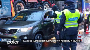 Hranici se Slovenskem hlídají před nelegálními migranty stovky policistů a celníků