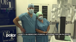 Robot v novojičínské nemocnici pomohl už dvěma tisícům pacientů