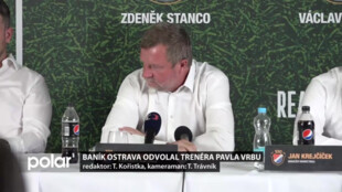Trenér Vrba v Baníku Ostrava končí. Ani zdaleka nenaplnil očekávání