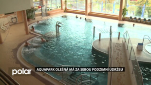 Aquapark Olešná provedl údržbu a opět funguje, bojí se ale nárůstu cen energií
