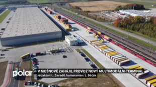 V Mošnově zahájil provoz nový unikátní multimodální terminál