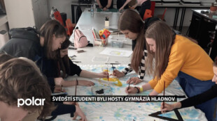 STUDUJ U NÁS: Švédští studenti byli hosty Gymnázia Hladnov