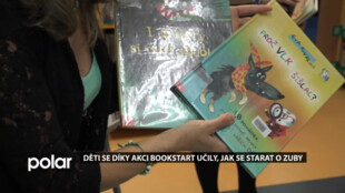 Děti se díky projektu Bookstart učily, jak se starat o zuby, akci připravila havířovská knihovna