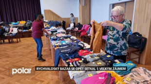 Rychvaldský bazar se opět setkal s velkým zájmem prodávajících i nakupujících