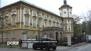 Zámek v Linhartovech na Krnovsku byl po celkové rekonstrukci opět otevřen pro veřejnost
