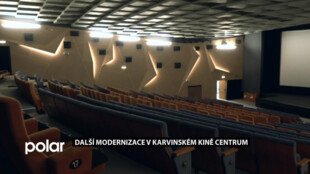 Další modernizace v karvinském kině Centrum je dokončena. Diváci si užívají lepší akustiku
