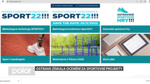 Ostrava získala ocenění za sportovní projekty. Město sport podporuje dlouhodobě