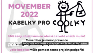 Podpořte Movember v havířovské nemocnici akcí Kabelky pro kluky