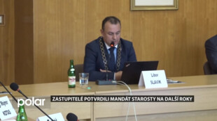 Zastupitelé potvrdili mandát starosty Libora Slavíka na další čtyři roky