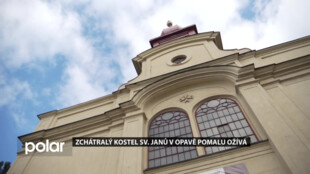 Zchátralý kostel sv. Janů v Opavě pomalu ožívá