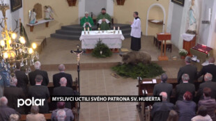 Myslivci uctili svého patrona sv. Huberta