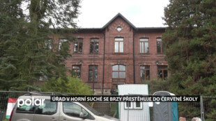 Úřad v Horní Suché se brzy přestěhuje do Červené školy, historická budova prošla rekonstrukcí