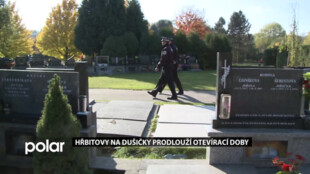 Hřbitovy ve Frýdku-Místku na dušičky prodlouží otevírací doby a policisté tam zvýší dohled