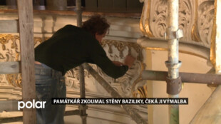 Památkář zkoumal stěny baziliky ve Frýdku-Místku, čeká ji výmalba