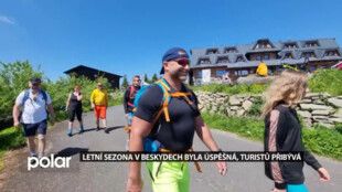 Letní sezona v Beskydech byla úspěšná, turistů přibývá v celém kraji