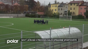 Nový Jičín má v provozu další opravené sportoviště, fotbalisté mají novou 
