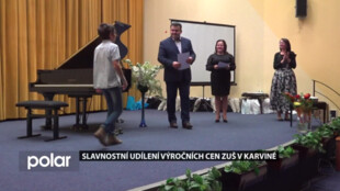 ZUŠ Bedřicha Smetany v Karviné udělila výročí ceny nejlepším žákům a osobnostem