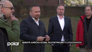 Ministr Jurečka ocenil pilotní projekt komunitní energetiky v Litultovicích