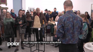 Galerie Octopus v Rýmařově své 30. výročí oslavila kolektivní výstavou 30 výtvarníků