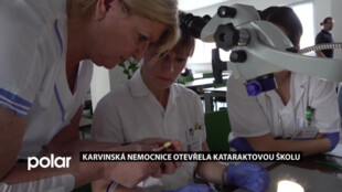 Nemocnice Karviná-Ráj otevřela kataraktovou školu pro oční specialisty