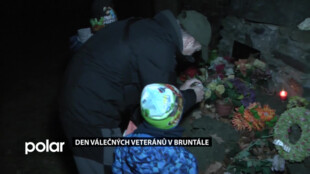 Den válečných veteránů v Bruntále uctilo vedení města, legionáři a sbírkou i občané města