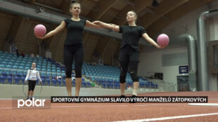 STUDUJ U NÁS: Gymnázium slavilo 100 let od narození manželů Zátopkových