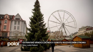 Ostravské Vánoce začnou už v sobotu. Strom na Masarykově náměstí je z Žermanic
