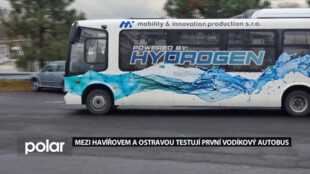 Mezi Havířovem a Ostravou testují první vodíkový autobus