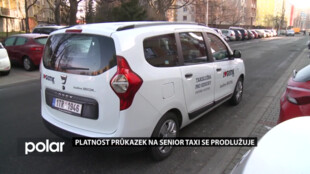 O Senior Taxi je ve Frýdku-Místku zájem, platnost průkazek se prodlužuje na další rok