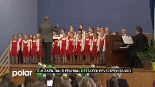 400 dětí zpívalo na Festivalu dětských pěveckých sborů ve Frýdku-Místku